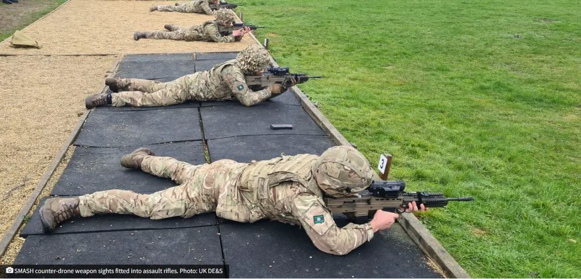 British Army to Receive ‘SMASH’ Anti-Drone Weapon Sights