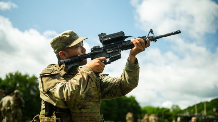 SMASH 2000L with US soldier